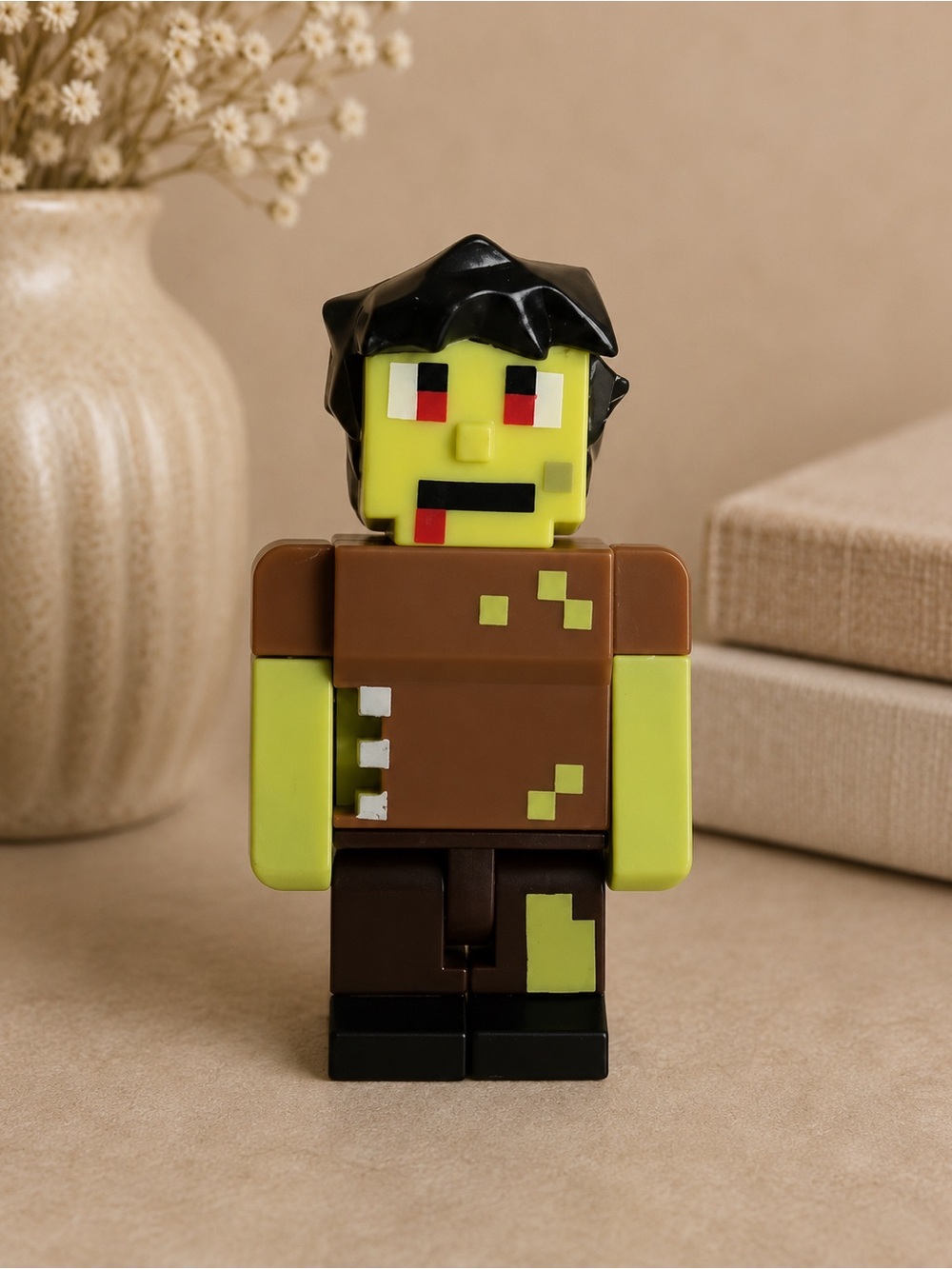 Minecraft Jazwares 2014 Terraria World‎ Zombie Action Figure 3” Minecraft